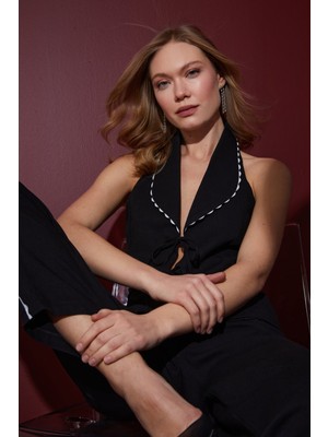 FullaModa Biyeli Boyundan Geçmeli 2 Li Takım