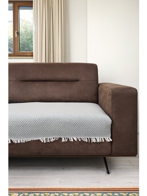 Lunga Vita Arpa Desen Dokuma Koltuk Örtüsü Oturma Yeri 90X210 %100 Pamuklu