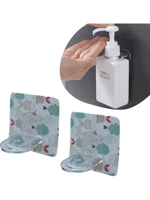 Just Cheap Store Süper Yapışkanlı Çok Amaçlı Cember Askı 2 Adet (4741)