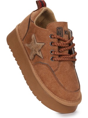 Kiko Kids Parva Bağcıklı Kız Çocuk Günlük Spor Bot Ayakkabı