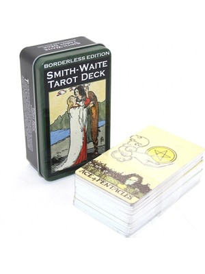 Livenda Smıth-Waıte Metal Kutulu Tarot Kartı ALK2814