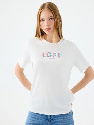 Loft Regular Fit Kadın Tshirt K.kol