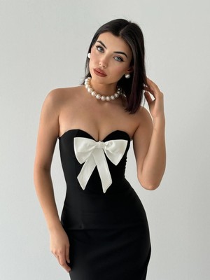 Kendim Fashion Harvoy Straplez Elbise
