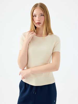 Loft Fitted Kadın Tshirt K.kol