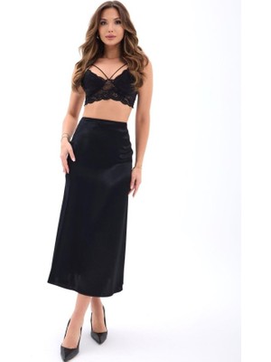 Kendim Fashion 6986 Etek-Siyah