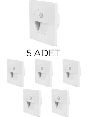 Cata CT-5170 Sensörlü Koridor Aydınlatma Günışığı - 5’li Paket