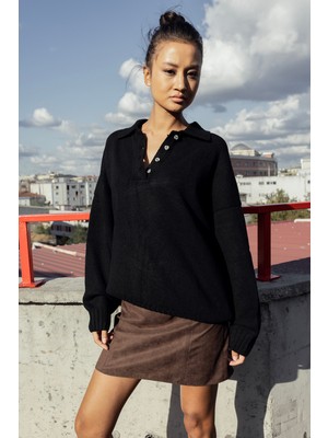 Nisan Triko Polo Yaka Triko Kazak