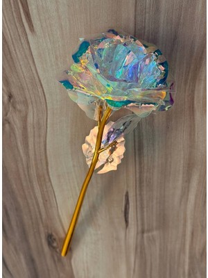 Solmayan Gül  Gerçekçi Görünüm, Uzun Ömürlü, Buket & Hediye Paketli Romantik Hediye  Myk Hediye ve Sanat Atölyesi