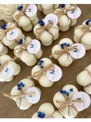Nişan – Söz – Düğün – Baby Shower – Parti Hediyelik Mini Mumlar 30 Adet