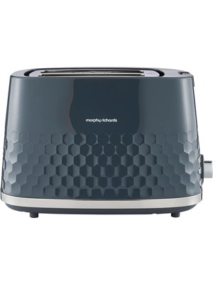 Morphy Richards - Hive Gri 2 Bölme/2 Dilim Ekmek Kızartma Makinesi