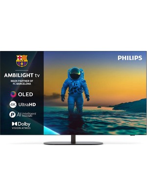 Philips Ambilight Tv 55OLED810/12 4K UHD OLED 139CM 55' Smart  Dolby Atmos Google Tv