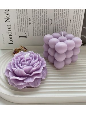 Dekoratif Bubble Mum 2 Li
