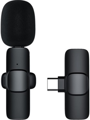 Hediye Bahçesi Mini Yaka Mikrofonu Type-C Uyumlu