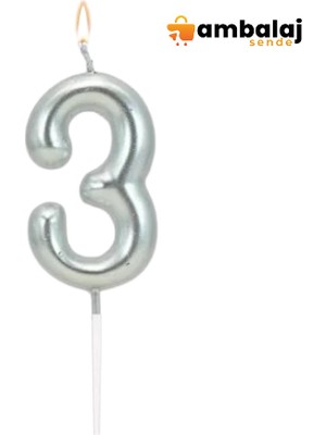 AmbalajSende Rakamlı Mum
