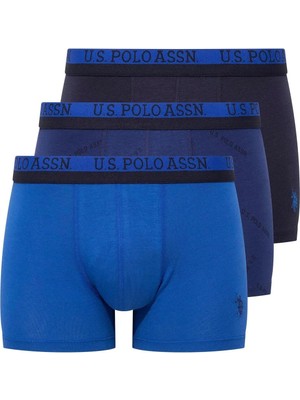 U.s. Polo Assn. Erkek 3'lü Modal Boxer, %47 Modal %47 Pamuk %6 Likra