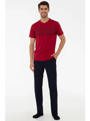 Pierre Cardin %100 Pamuk Erkek Pijama Takım