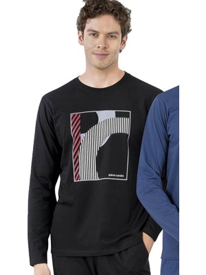 Pierre Cardin %100 Pamuklu Erkek Pijama Takım