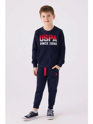 U.s. Polo Assn. 3 Iplik Içi Şardonlu Kışlık Dar Paça Erkek Çocuk Takım