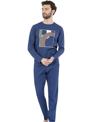 Pierre Cardin %100 Pamuklu Erkek Pijama Takım