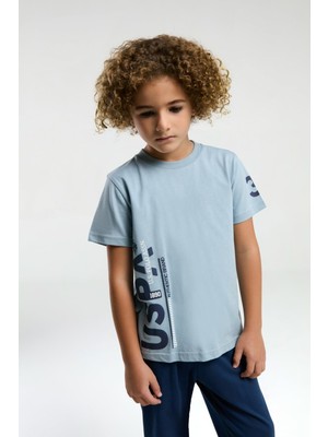U.S. Polo Assn. U.s. Polo Assn %100 Pamuk Erkek Çocuk Pijama Takım