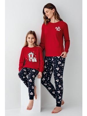 RolyPoly Aile Sinema Keyfi Pijama Kombin, Kadın Erkek ve Çocuk Pijamalar Ayrı Ayrı Fiyatlandırılır