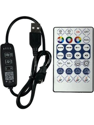 USB Bağlantılı Bluetooth Rgb LED Pixel Kontrol Kartı Müzik Modu