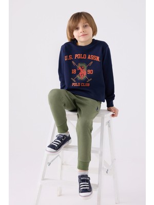 U.s. Polo Assn. 3 Iplik Şardonlu Erkek Çocuk Pijama Takım
