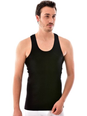 Erkek Siyah 3 Adet Seher Spor Atlet 0058