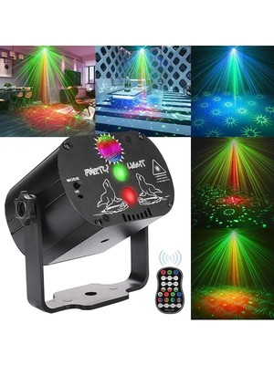 Ses Kontrollü Rgb LED Disko Projektör ile Eğlenceyi Yükseğe Taşı!