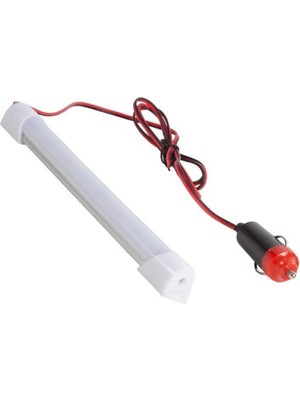 12V LED Lamba 15CM Çakmaklı, Enerjik ve Parlak Aydınlatma, Taşınabilir