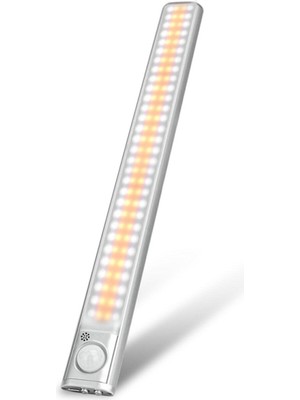 Şarjlı 160 LED Dolap ve Mutfak Tezgahı Altı Sensörlü Işık