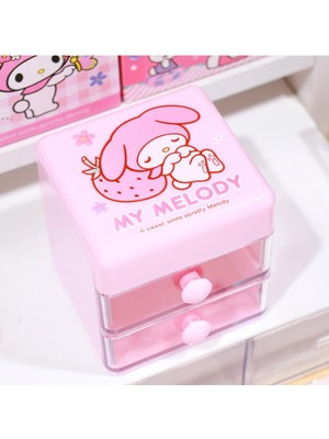 Feyza Design Çekmeceli Takı Organizer Kutusu, 2 Bölmeli, Kompakt ve Şık Tasarım