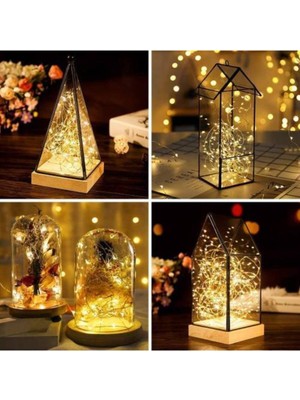 3 Metre Gün Işığı Peri LED Işık, Pilli Dekoratif Aydınlatma