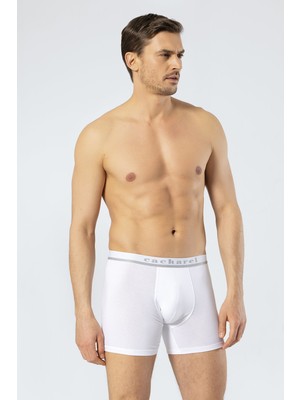 Kemeri Cacharel Yazılı Erkek Boxer, %95 Pamuk %5 Likralı Erkek Boxer