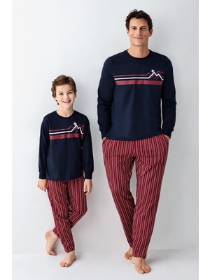 RolyPoly Baba Oğul Pijama Takım Kombin, Erkek ve Çocuk Pijamalar Ayrı Ayrı Fiyatlandırılır