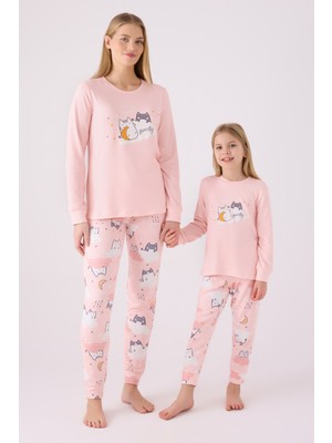 Anne-Kız Pijama Takımı ,süprem Dokuma (Ayrı Ayrı Fiyatlandırılır)