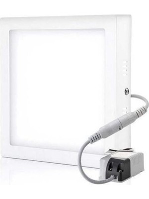 25W Beyaz Sıva Üstü LED Armatür, Şık ve Güçlü Aydınlatma