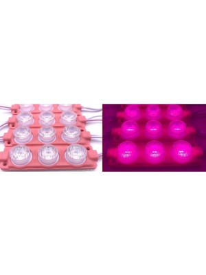 10 Adet Tawitech 3W LED Mercek, 12V Güçlü ve Kendinden Yapışkanlı Işık