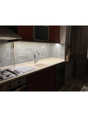 Beyaz Şerit LED 3 Metre 12V Adaptörlü, Tak Çalıştır, Aç Kapa, Mutfak Işığı