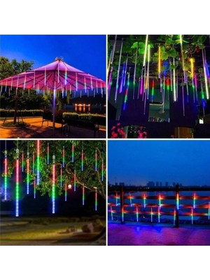 Kayan Rgb LED Tüp Aydınlatma, Bahçe ve Sokak 220V, Renkli Işıklandırma