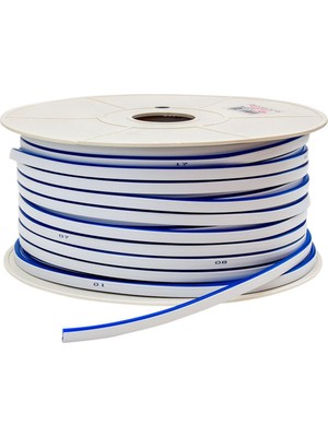 5 Metre Mavi 12V Neon Şerit Led, Esnek ve Su Geçirmez, Yüksek Işık Performansı