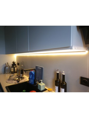 Mutfak Tezgah Arası Neon LED Gün Işığı 2 Mt, 12V Adaptörlü, Tak ve Çalıştır