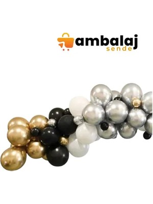 AmbalajSende Premıum Balon Dekorasyon Set