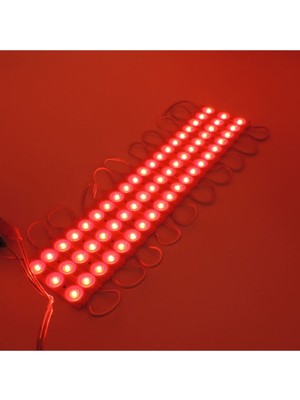 Iç Mekan Parmak 20 Modül LED 12V Kırmızı, Güçlü ve Parlak Aydınlatma