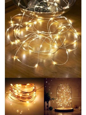 Renkli Peri LED Işık, 3 Metre Uzunluk, Dekoratif ve Şık Aydınlatma