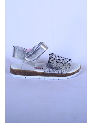 Ayakmod 19.y 6999 F.ayk Gri Kız Çocucğu Sandalet