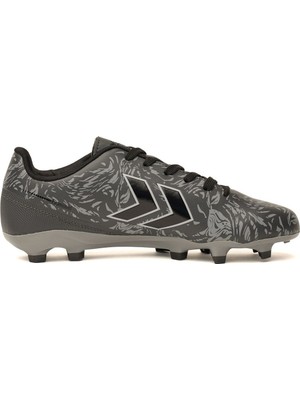 Hummel 900461-2001 Amaris Rahat Taban Çivili Bağcıklı Hafif Esnek Siyah-Gri Erkek Krampon