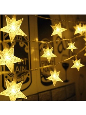 3 Metre Sarı Gün Işığı LED Dekoratif Pilli Aydınlatma Paneli