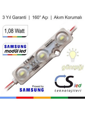 Samsung Enerji Tasarruflu 1,08W LED Modül 20'li Set, Yüksek Parlaklık ve Dayanıklılık