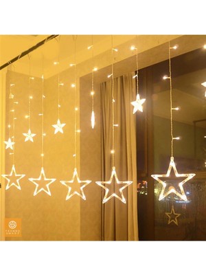 Yıldız Temalı LED Işık, Animasyonlu ve Eklenebilir Dekorasyon Parçaları